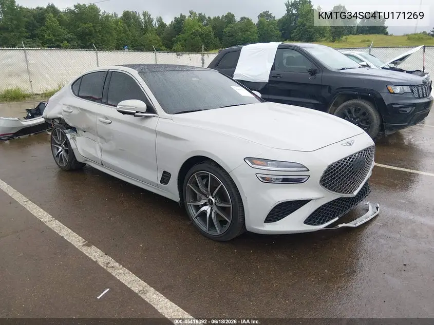 2026 Genesis G70 2.5T Awd Prestige VIN: KMTG34SC4TU171269 Lot: 45416392