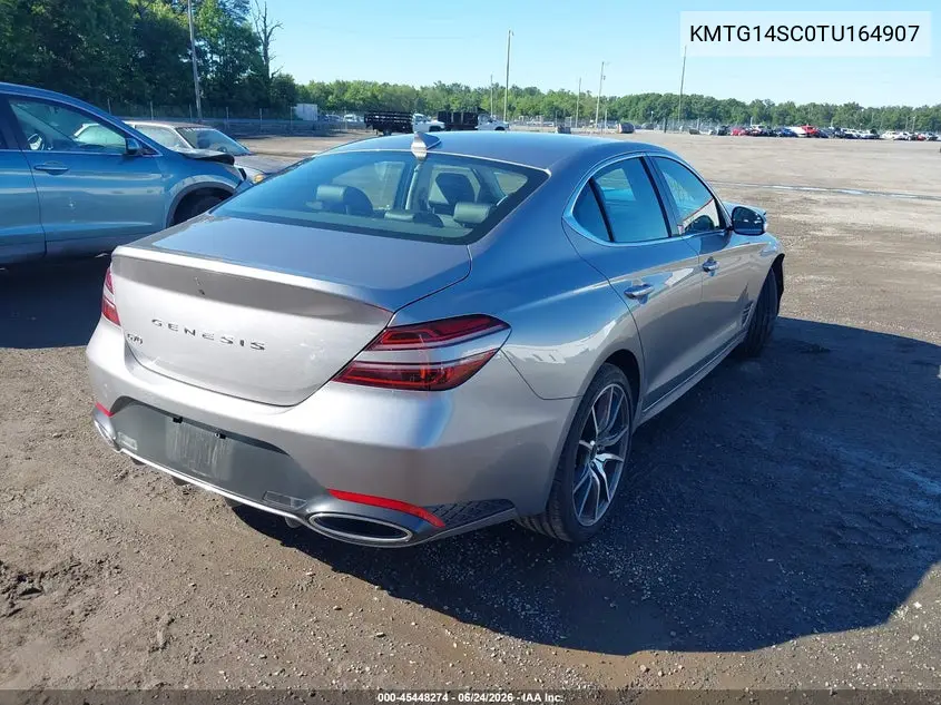 2026 Genesis G70 2.5T Rwd VIN: KMTG14SC0TU164907 Lot: 45448274