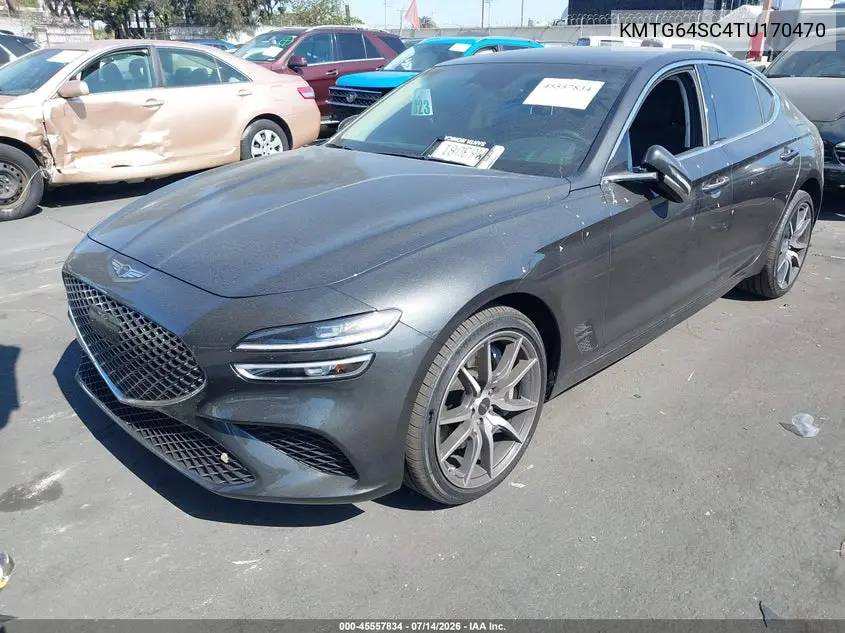 2026 Genesis G70 2.5T Awd VIN: KMTG64SC4TU170470 Lot: 45557834