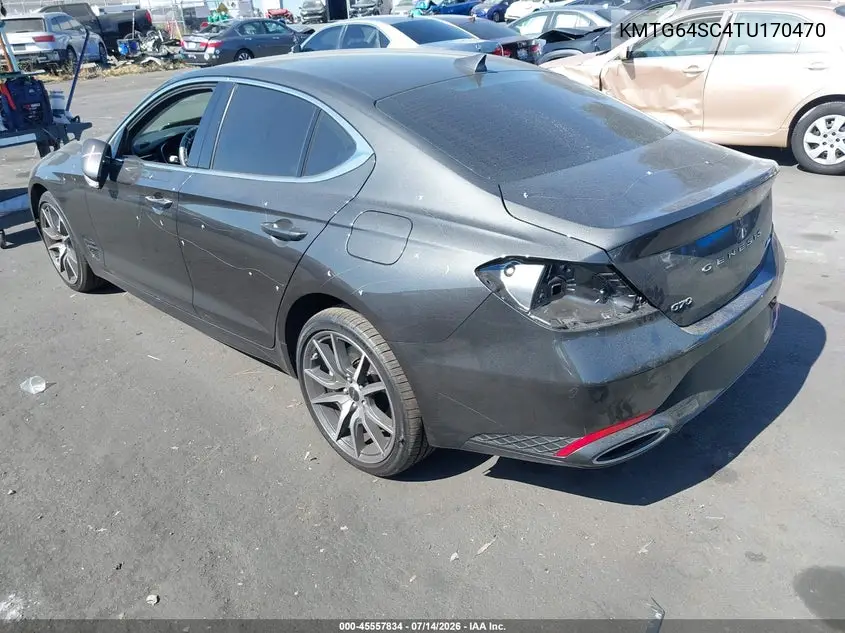 2026 Genesis G70 2.5T Awd VIN: KMTG64SC4TU170470 Lot: 45557834