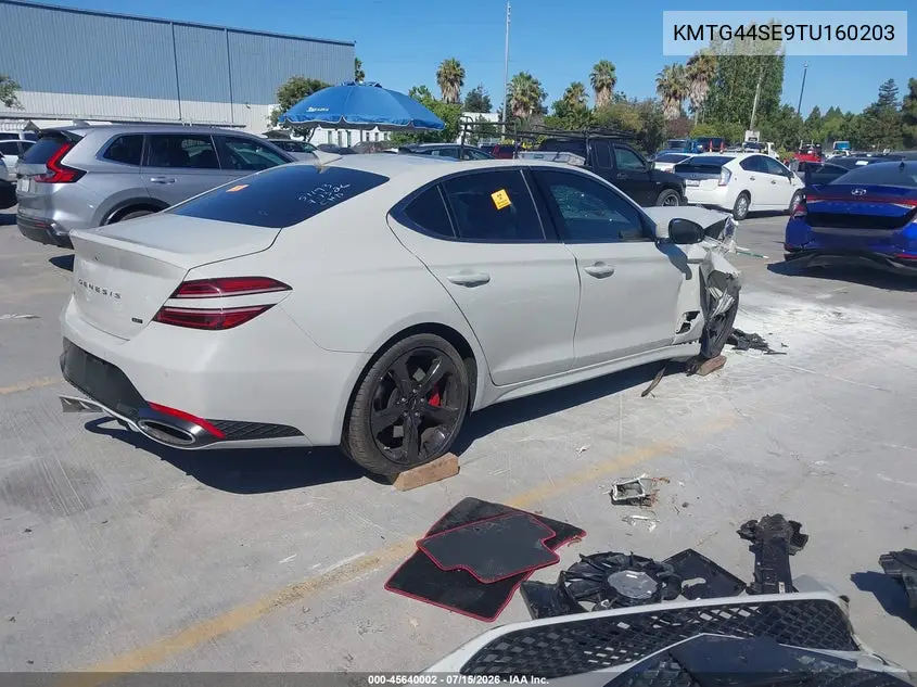 2026 Genesis G70 3.3T Rwd Sport Prestige VIN: KMTG44SE9TU160203 Lot: 45640002