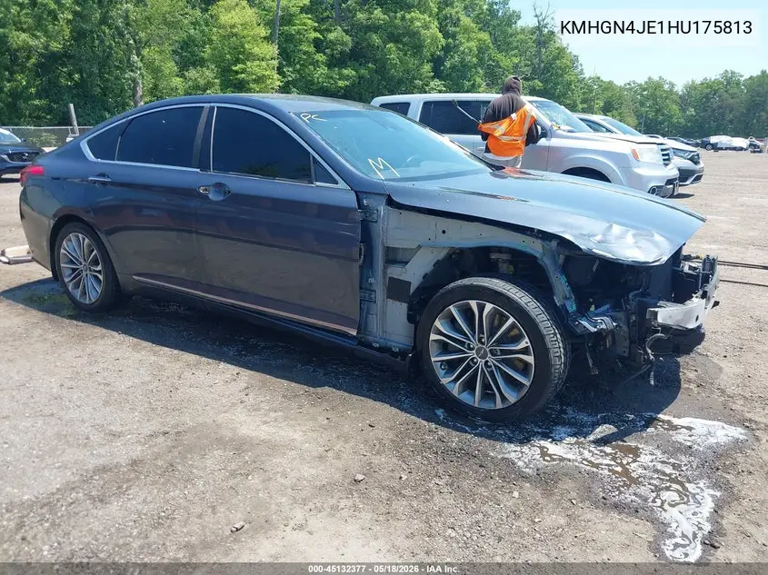 2017 Genesis G80 3.8 VIN: KMHGN4JE1HU175813 Lot: 45132377