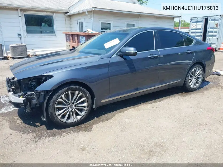 2017 Genesis G80 3.8 VIN: KMHGN4JE1HU175813 Lot: 45132377