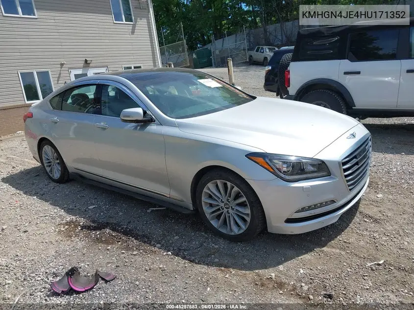 2017 Genesis G80 3.8 VIN: KMHGN4JE4HU171352 Lot: 45257683