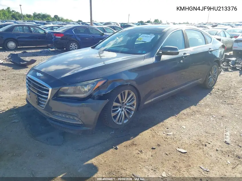 2017 Genesis G80 5.0 Ultimate VIN: KMHGN4JF9HU213376 Lot: 45304571