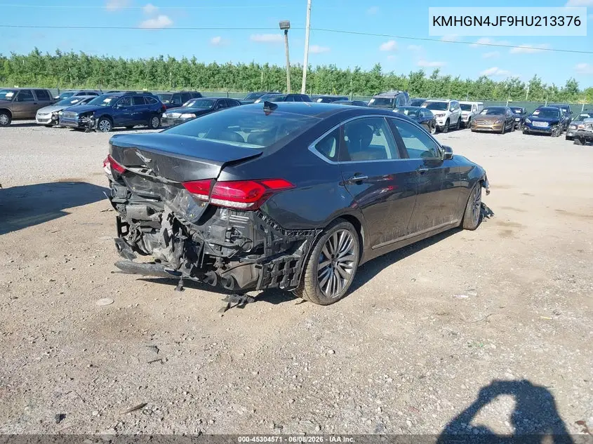 2017 Genesis G80 5.0 Ultimate VIN: KMHGN4JF9HU213376 Lot: 45304571