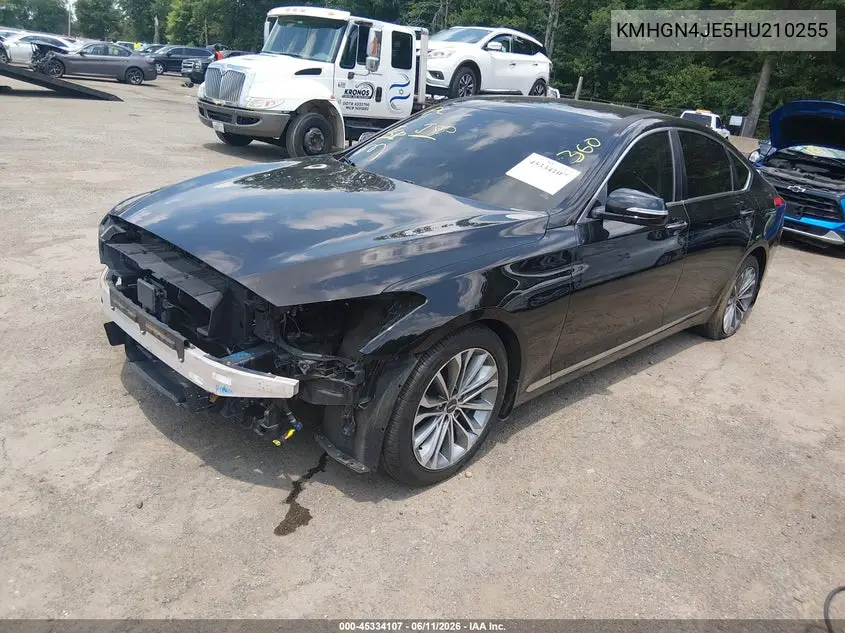 2017 Genesis G80 3.8 VIN: KMHGN4JE5HU210255 Lot: 45334107
