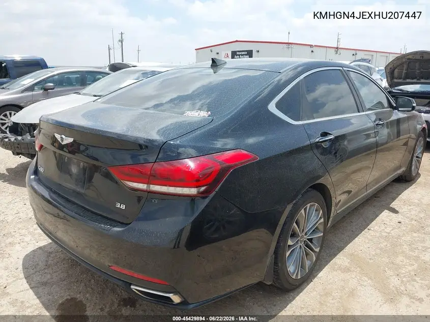 2017 Genesis G80 3.8 VIN: KMHGN4JEXHU207447 Lot: 45429894