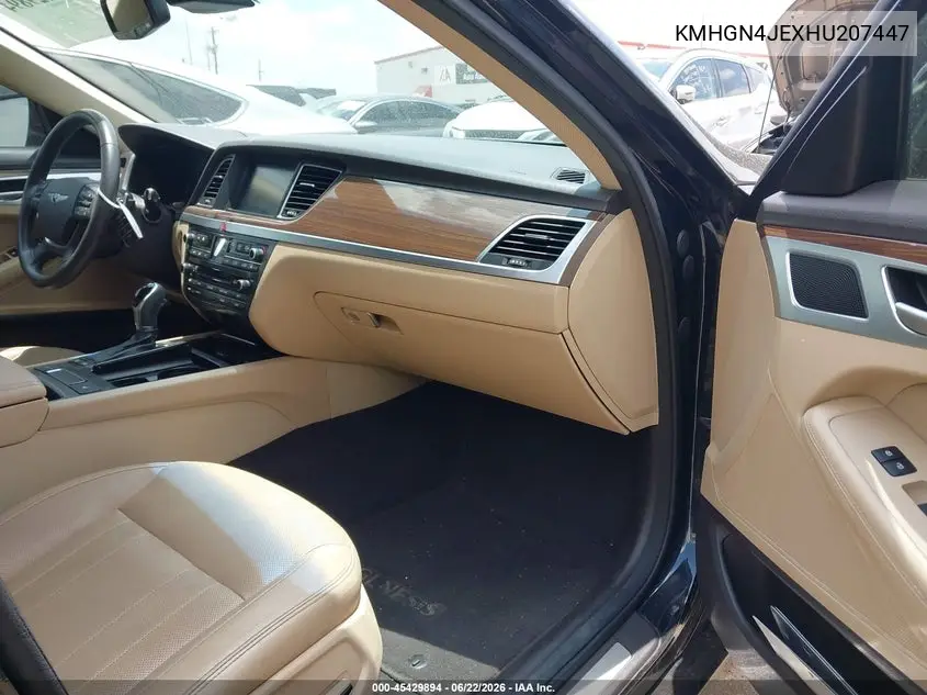 2017 Genesis G80 3.8 VIN: KMHGN4JEXHU207447 Lot: 45429894
