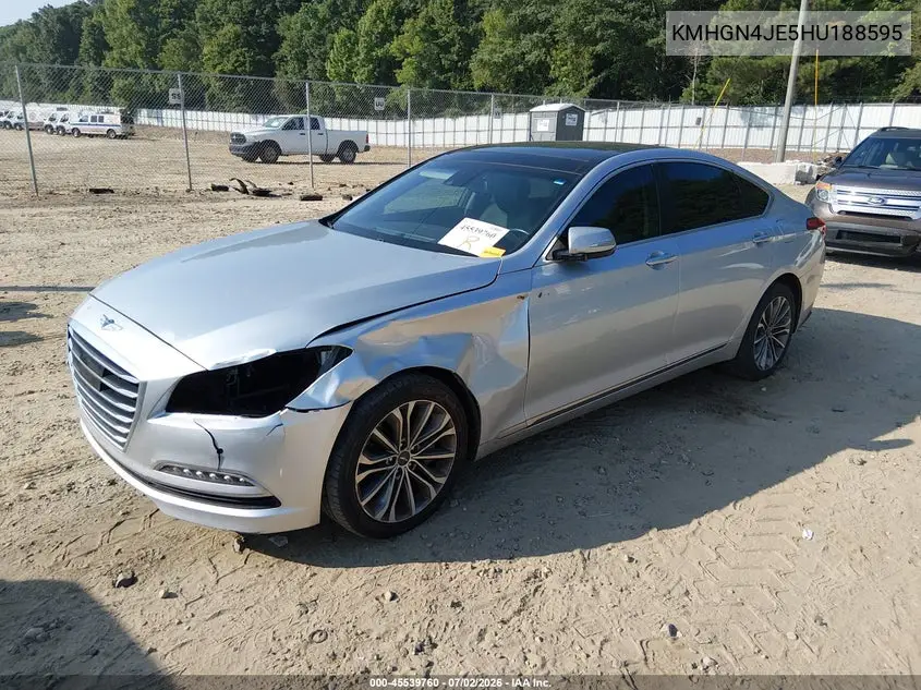 2017 Genesis G80 3.8 VIN: KMHGN4JE5HU188595 Lot: 45539760