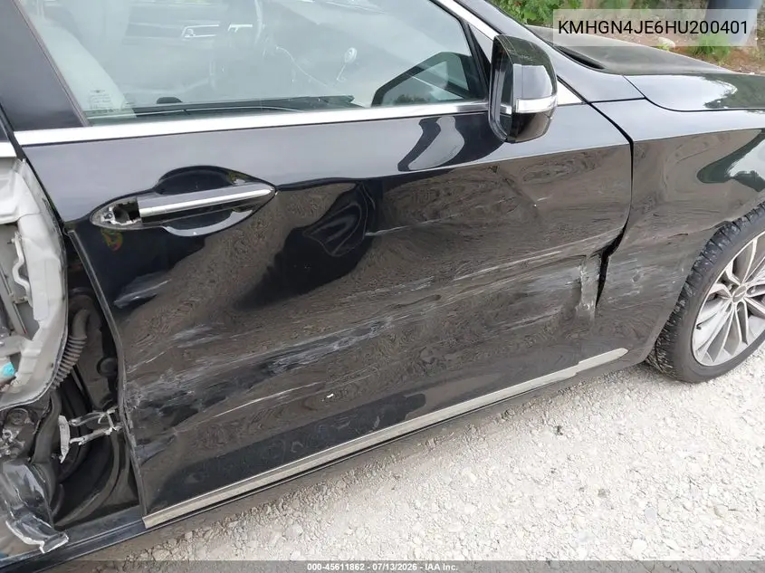 2017 Genesis G80 3.8 VIN: KMHGN4JE6HU200401 Lot: 45611862