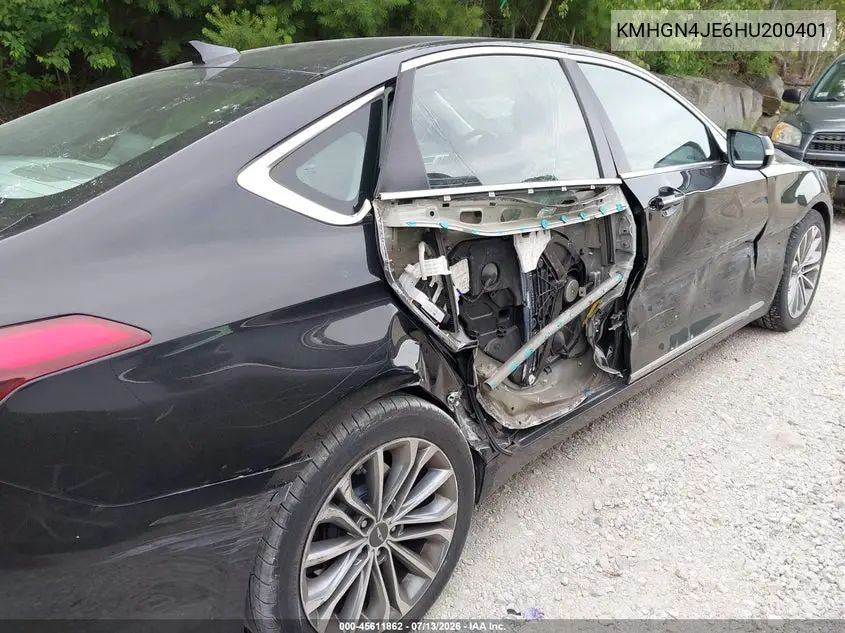2017 Genesis G80 3.8 VIN: KMHGN4JE6HU200401 Lot: 45611862