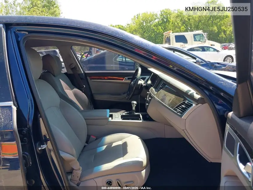 2018 Genesis G80 3.8 VIN: KMHGN4JE5JU250535 Lot: 44998999