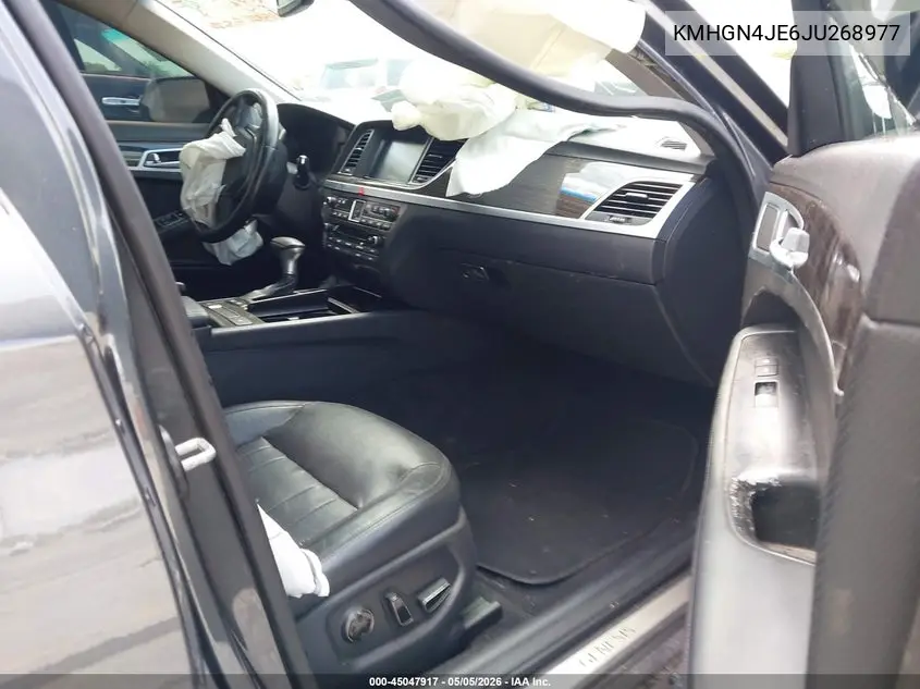 2018 Genesis G80 3.8 VIN: KMHGN4JE6JU268977 Lot: 45047917