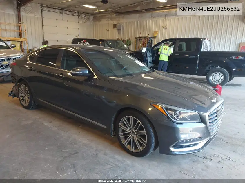 2018 Genesis G80 3.8 VIN: KMHGN4JE2JU266532 Lot: 45404734