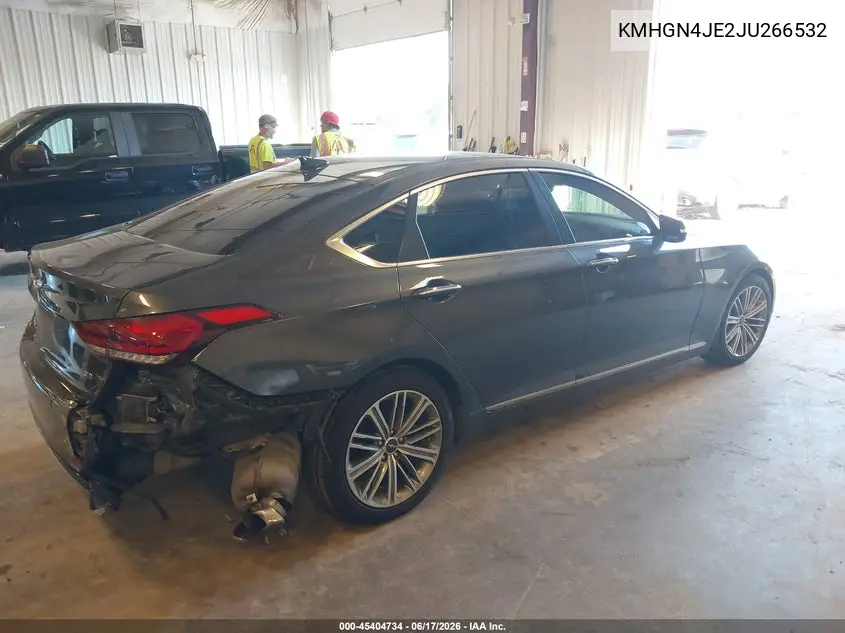 2018 Genesis G80 3.8 VIN: KMHGN4JE2JU266532 Lot: 45404734