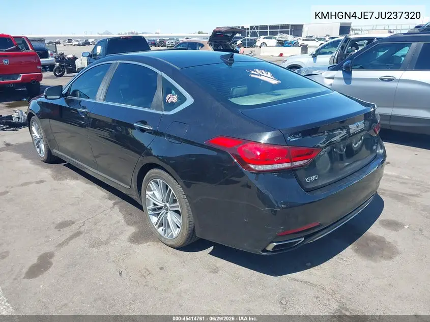 2018 Genesis G80 3.8 VIN: KMHGN4JE7JU237320 Lot: 45414761