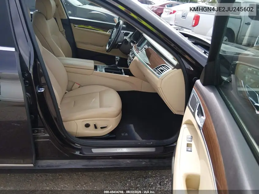 2018 Genesis G80 3.8 VIN: KMHGN4JE2JU245602 Lot: 45434786