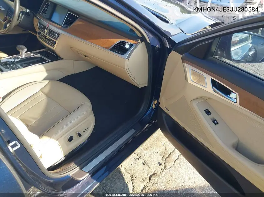 2018 Genesis G80 3.8 VIN: KMHGN4JE3JU280584 Lot: 45446298