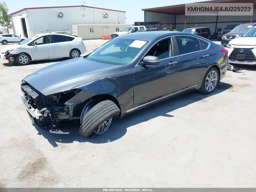 2018 Genesis G80 3.8 VIN: KMHGN4JE4JU225223 Lot: 45473328