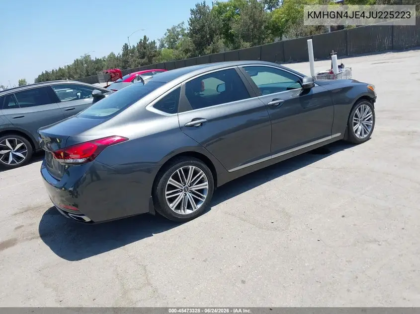 2018 Genesis G80 3.8 VIN: KMHGN4JE4JU225223 Lot: 45473328