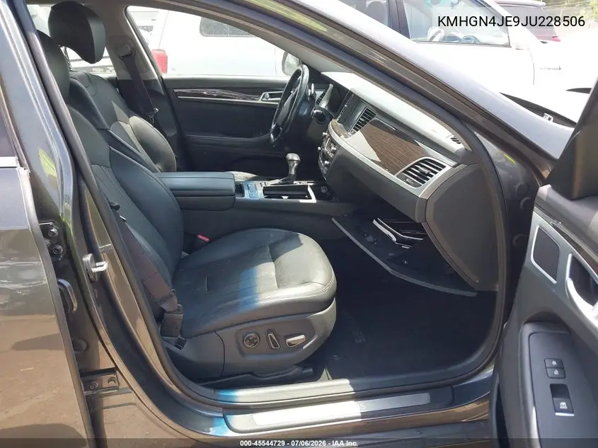2018 Genesis G80 3.8 VIN: KMHGN4JE9JU228506 Lot: 45544729