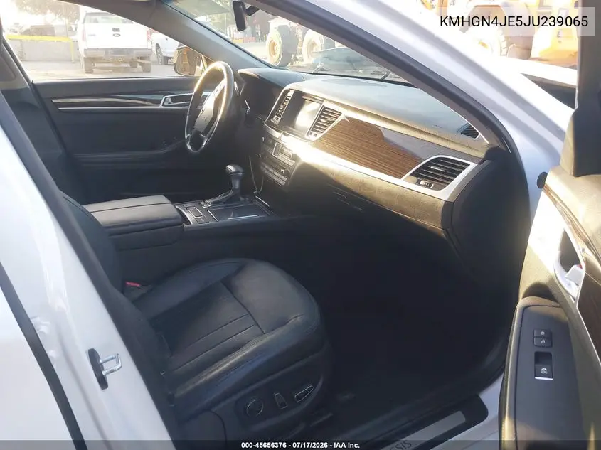 2018 Genesis G80 3.8 VIN: KMHGN4JE5JU239065 Lot: 45656376