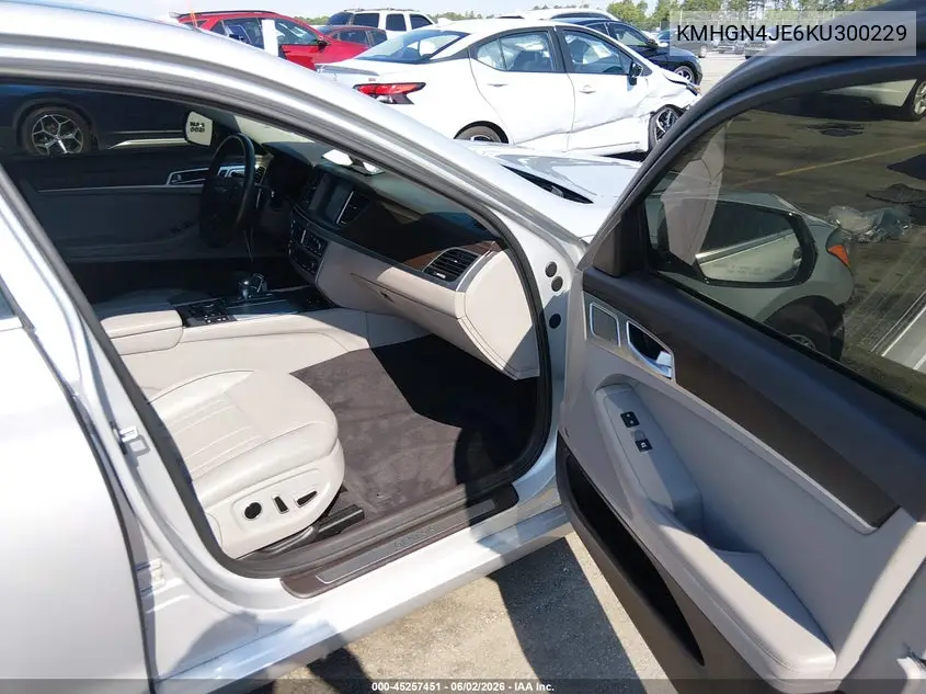 2019 Genesis G80 3.8 VIN: KMHGN4JE6KU300229 Lot: 45257451