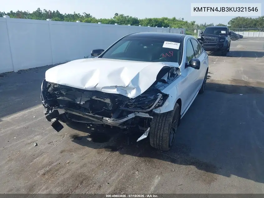 2019 Genesis G80 3.3T Sport VIN: KMTFN4JB3KU321546 Lot: 45603456