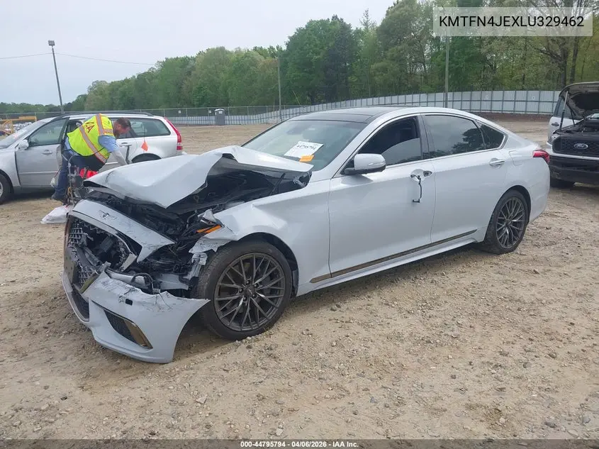 2020 Genesis G80 3.8 Awd VIN: KMTFN4JEXLU329462 Lot: 44795794