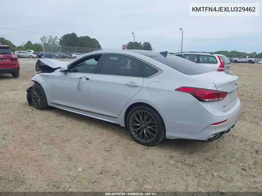 2020 Genesis G80 3.8 Awd VIN: KMTFN4JEXLU329462 Lot: 44795794