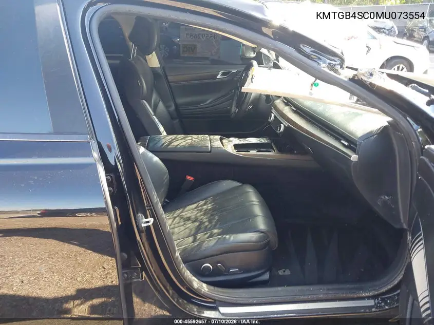 2021 Genesis G80 2.5T Rwd VIN: KMTGB4SC0MU073554 Lot: 45592657