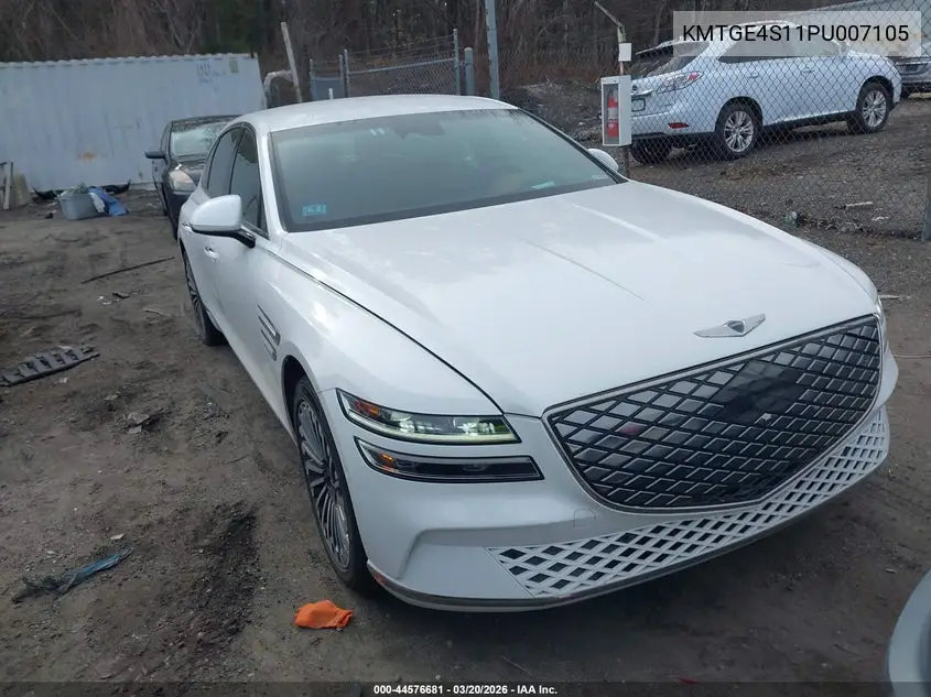 2023 Genesis Electrified G80 VIN: KMTGE4S11PU007105 Lot: 44576681