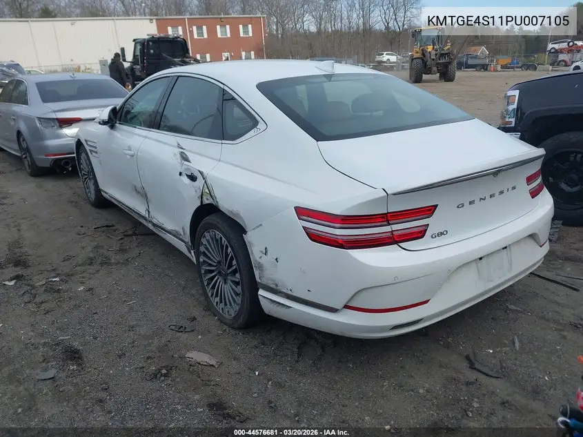 2023 Genesis Electrified G80 VIN: KMTGE4S11PU007105 Lot: 44576681