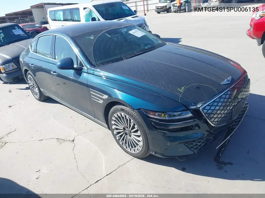 2023 Genesis Electrified G80 VIN: KMTGE4S15PU006135 Lot: 44644905