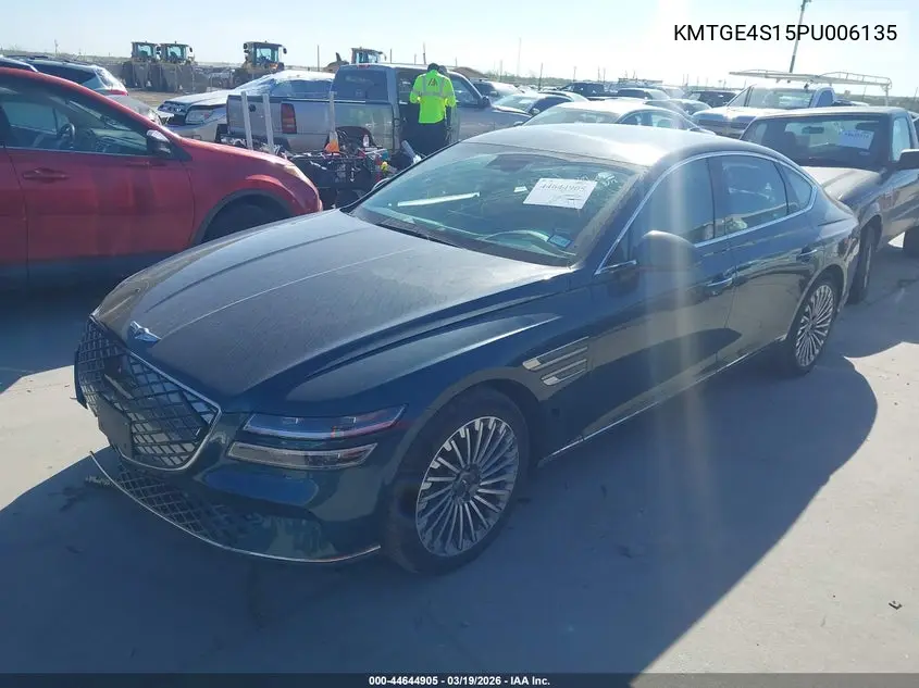 2023 Genesis Electrified G80 VIN: KMTGE4S15PU006135 Lot: 44644905