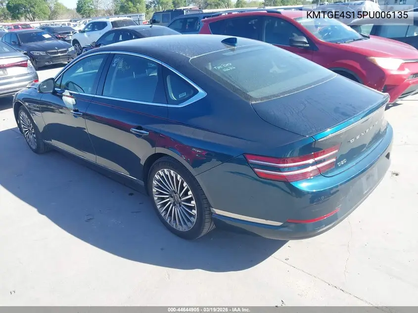 2023 Genesis Electrified G80 VIN: KMTGE4S15PU006135 Lot: 44644905