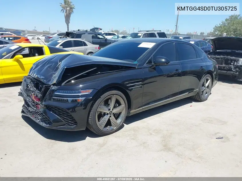 2026 Genesis G80 3.5T Sport Prestige Awd VIN: KMTGG4SD0TU305725 Lot: 45581267