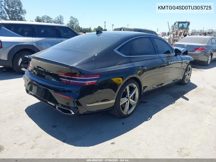2026 Genesis G80 3.5T Sport Prestige Awd VIN: KMTGG4SD0TU305725 Lot: 45581267