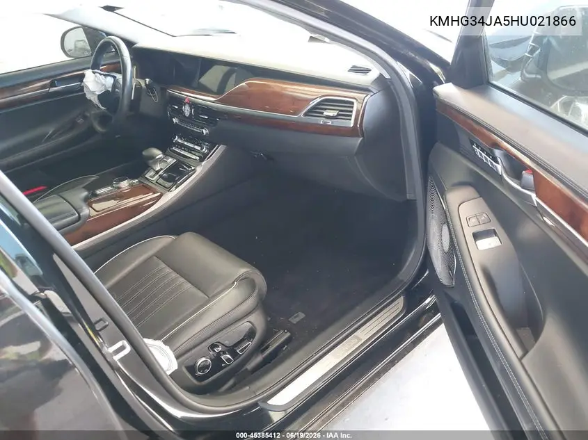 2017 Genesis G90 3.3T Premium VIN: KMHG34JA5HU021866 Lot: 45385412