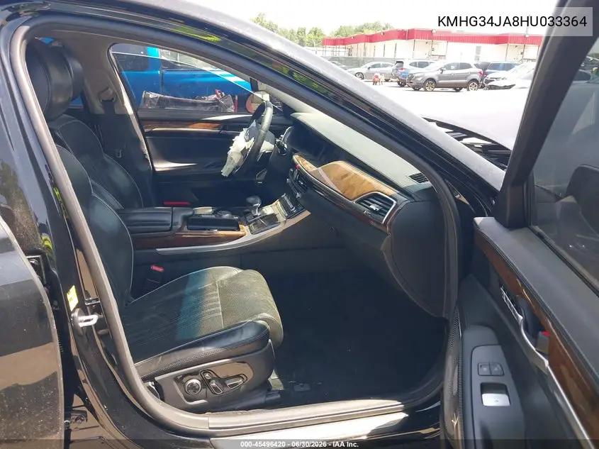 2017 Genesis G90 3.3T Premium VIN: KMHG34JA8HU033364 Lot: 45496420