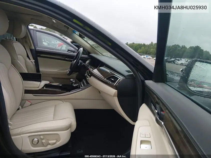2017 Genesis G90 3.3T Premium VIN: KMHG34JA8HU025930 Lot: 45566343