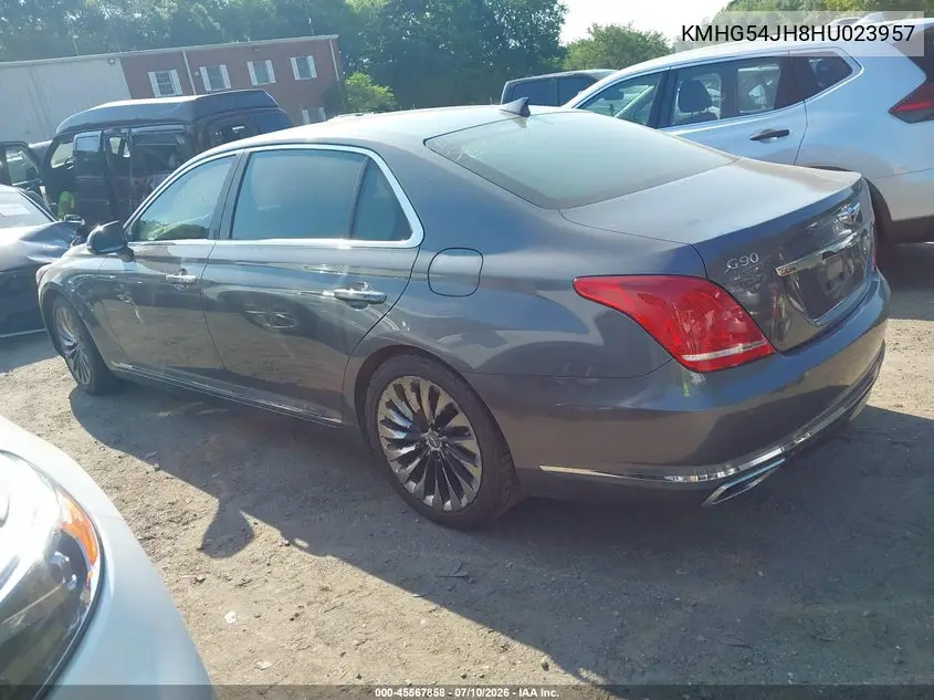 2017 Genesis G90 5.0 Ultimate VIN: KMHG54JH8HU023957 Lot: 45567858