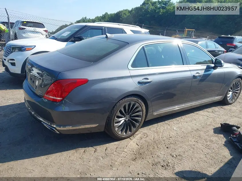 2017 Genesis G90 5.0 Ultimate VIN: KMHG54JH8HU023957 Lot: 45567858