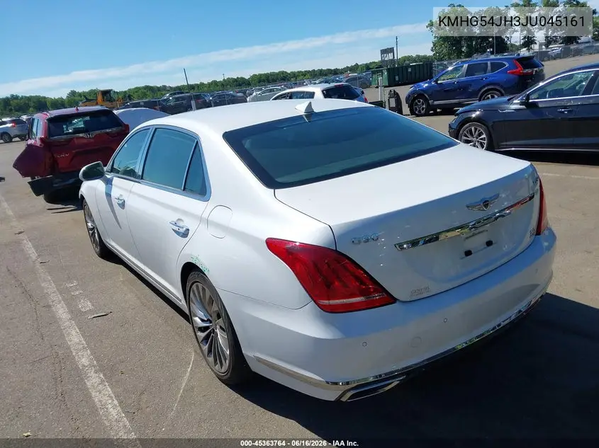 2018 Genesis G90 5.0 Ultimate VIN: KMHG54JH3JU045161 Lot: 45363764