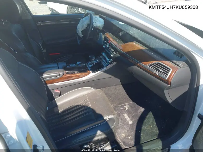 2019 Genesis G90 5.0 Ultimate VIN: KMTF54JH7KU059308 Lot: 45313615