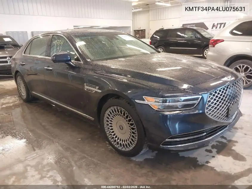 2020 Genesis G90 3.3T Premium Rwd VIN: KMTF34PA4LU075631 Lot: 44280752