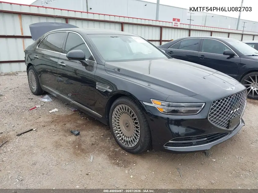 2020 Genesis G90 5.0 Ultimate Rwd VIN: KMTF54PH6LU082703 Lot: 45055497