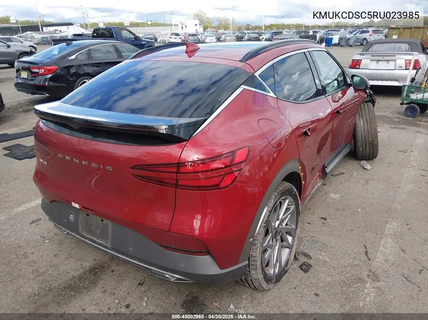 2024 Genesis Gv60 Advanced Awd VIN: KMUKCDSC5RU023985 Lot: 45002960