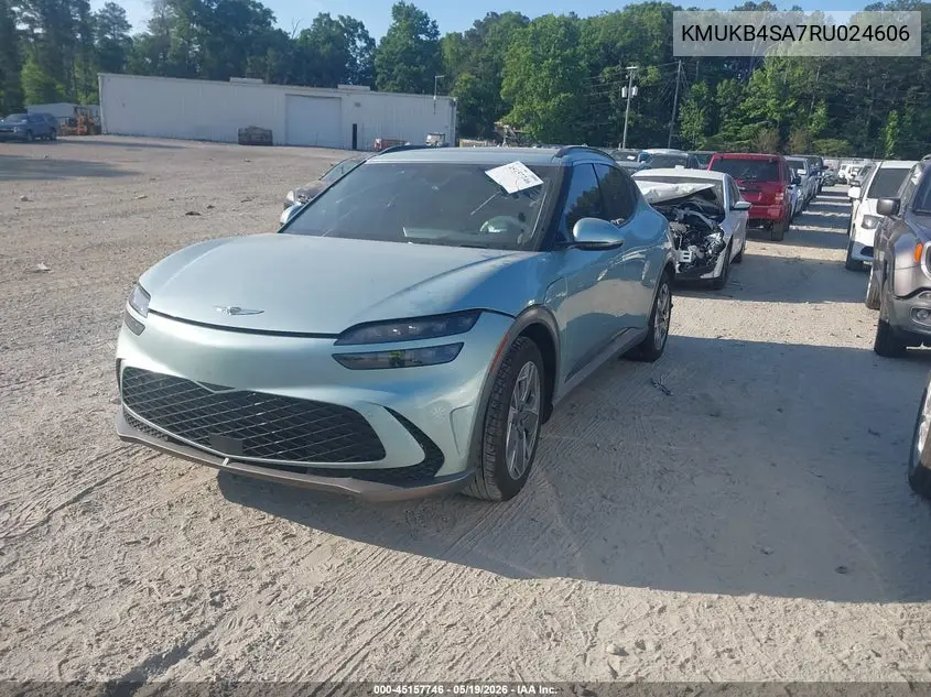 2024 Genesis Gv60 Standard Rwd VIN: KMUKB4SA7RU024606 Lot: 45157746
